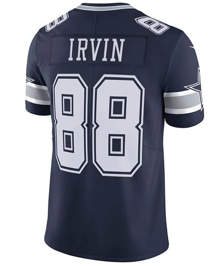 Men Dallas Cowboys 88 Irvin dark blue 2024 Nike NFL Game Jersey